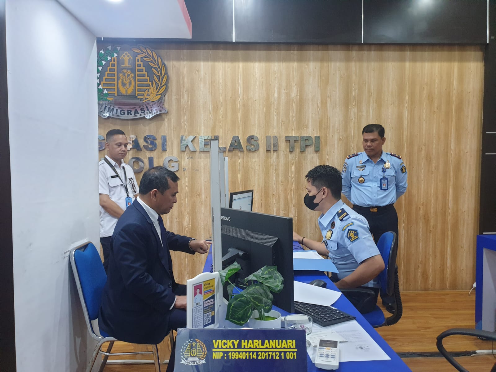 Puji Layanan Imigrasi Sibolga, Ephorus HKBP: Kondisi Di Kantor Ini Homely