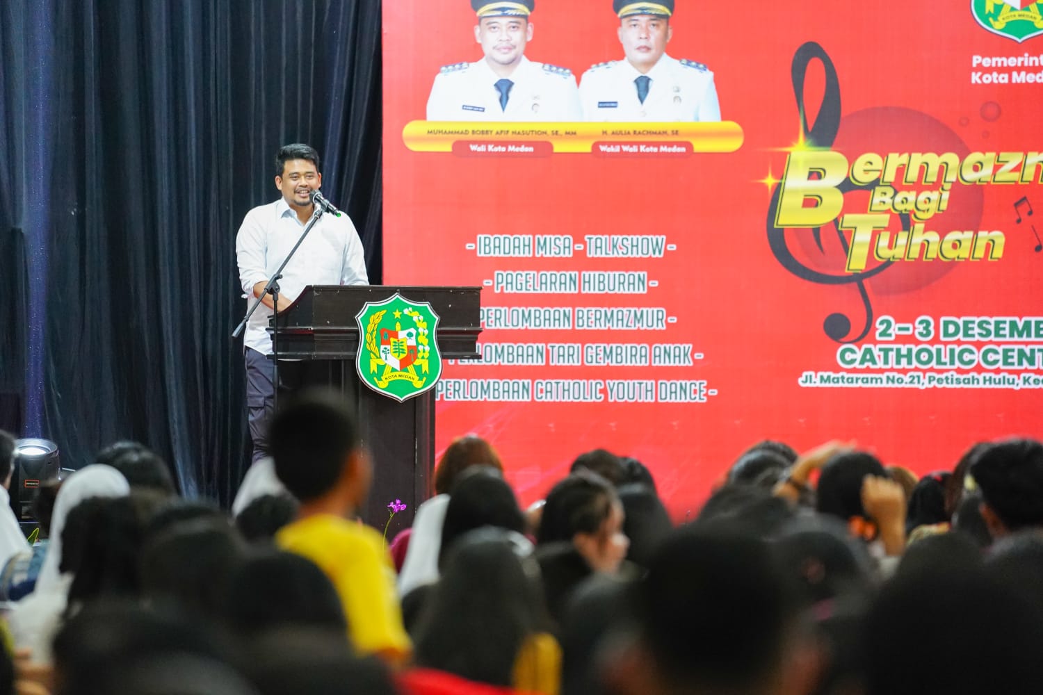 Bobby Nasution: Banyak Anak Muda Masuk Rumah Ibadah, Kota Medan Semakin Baik