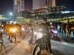 Luncurkan Satgas Medan Kondusif, Bobby Nasution dan Forkompinda Patroli Malam dengan Bersepeda Motor