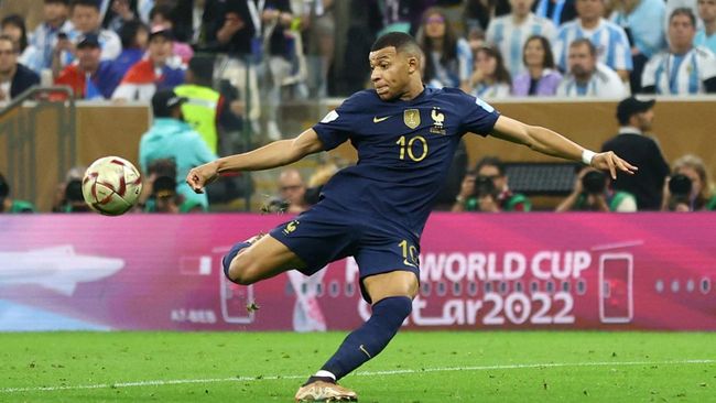 Cetak 7 Gol, Mbappe Top Skor Piala Dunia 2022