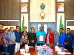 Plt. Bupati Langkat Terima Kunjungan Organisasi Kemahasiswaan Cipayung Plus Atas Kinerjanya