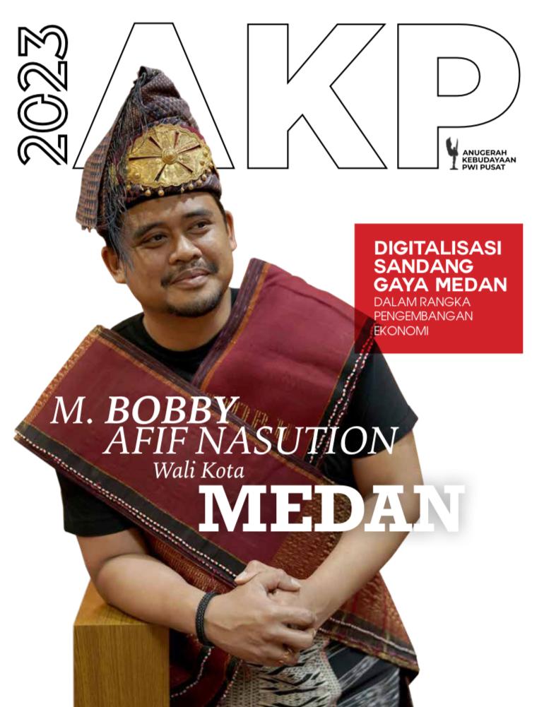 Bobby Nasution Terima Anugerah Kebudayaan PWI 2023