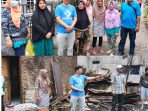 Kunjungi Rumah Warga Kebakaran di Gang Perhubungan, Lurah Teladan Barat: Pemerintah Siap Membantu