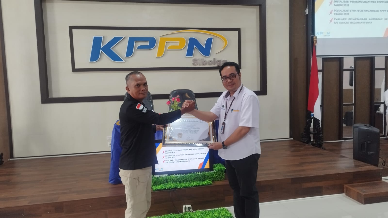 Imigrasi Sibolga Meraih Penghargaan IKPA Terbaik Pertama dari KPPN