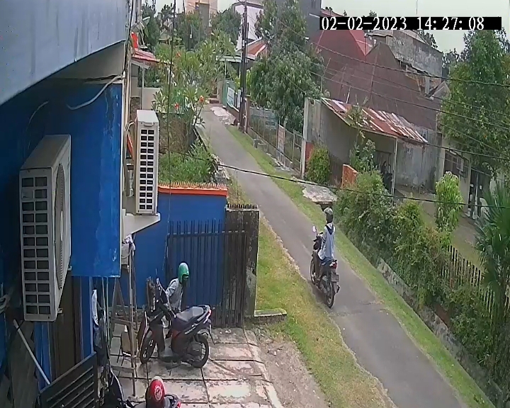 Terekam CCTV, Honda Vario Dicuri Usai Kapolda Pulang dari Kantor Ombudsman Sumut