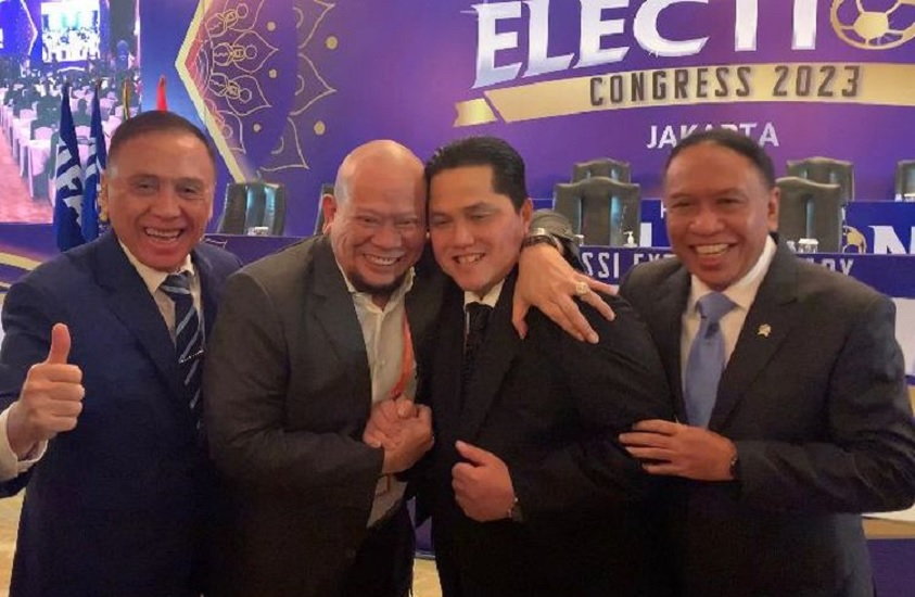 Raih 64 Suara, Erick Thohir Terpilih Sebagai Ketua Umum PSSI