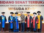 Wisuda STIM Sukma Medan, Aulia Rachman: Jadilah Orang Bermanfaat Bagi Masyarakat