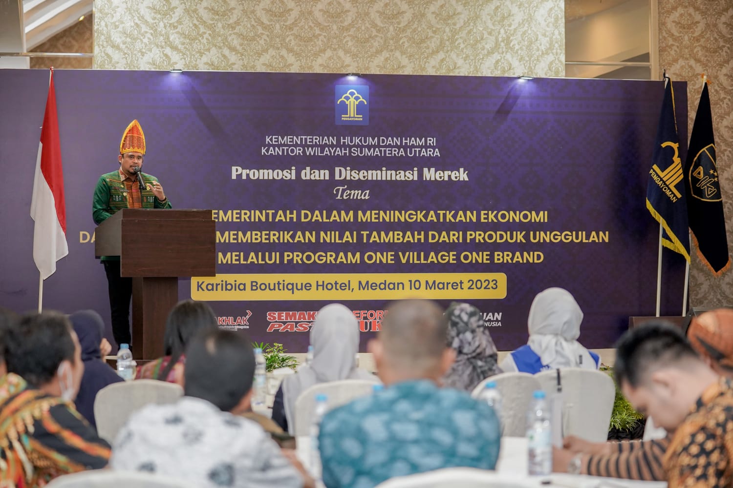 Bobby Nasution Ajak Pelaku UMKM Segera Daftarkan HKI