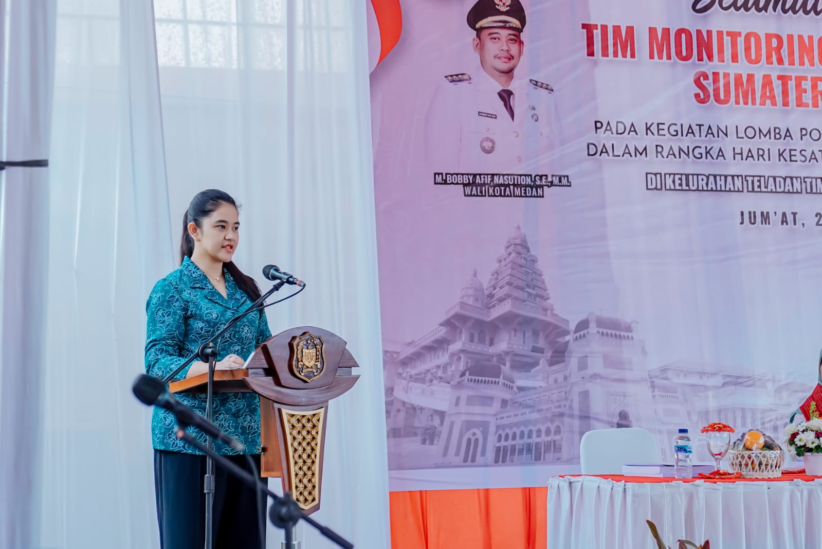 Ny Kahiyang Ayu: Semoga Kelurahan Teladan Timur Juara Lomba PAAR
