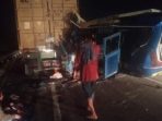 Bus Hantam Truk Kontainer, 4 Penumpang Tewas di Tol Medan-Tebingtinggi