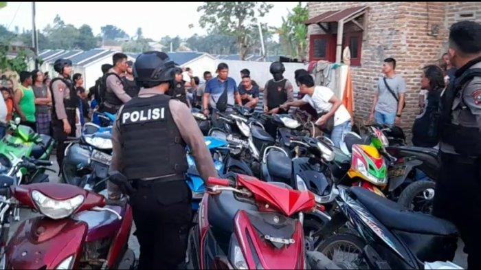 Gudang Motor Curian di Sri Mencirim Digerebek, Polisi Amankan Tiga Penadah