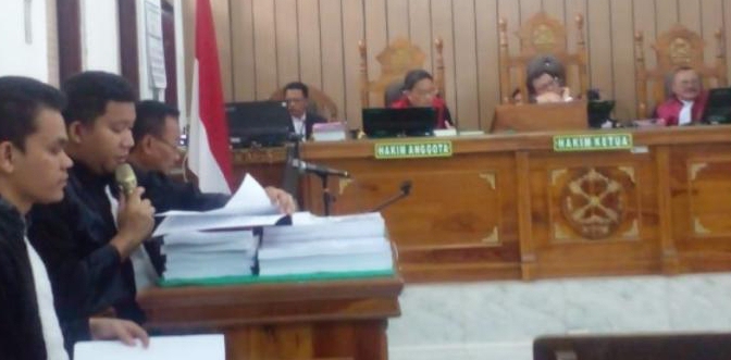Perkara Korupsi, Mantan Pimpinan PT. Bank Sumut Stabat Dituntut 2,5 Tahun