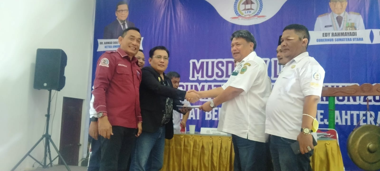 Rolel Harahap Resmi Pimpin DPD LPM Sumatera Utara