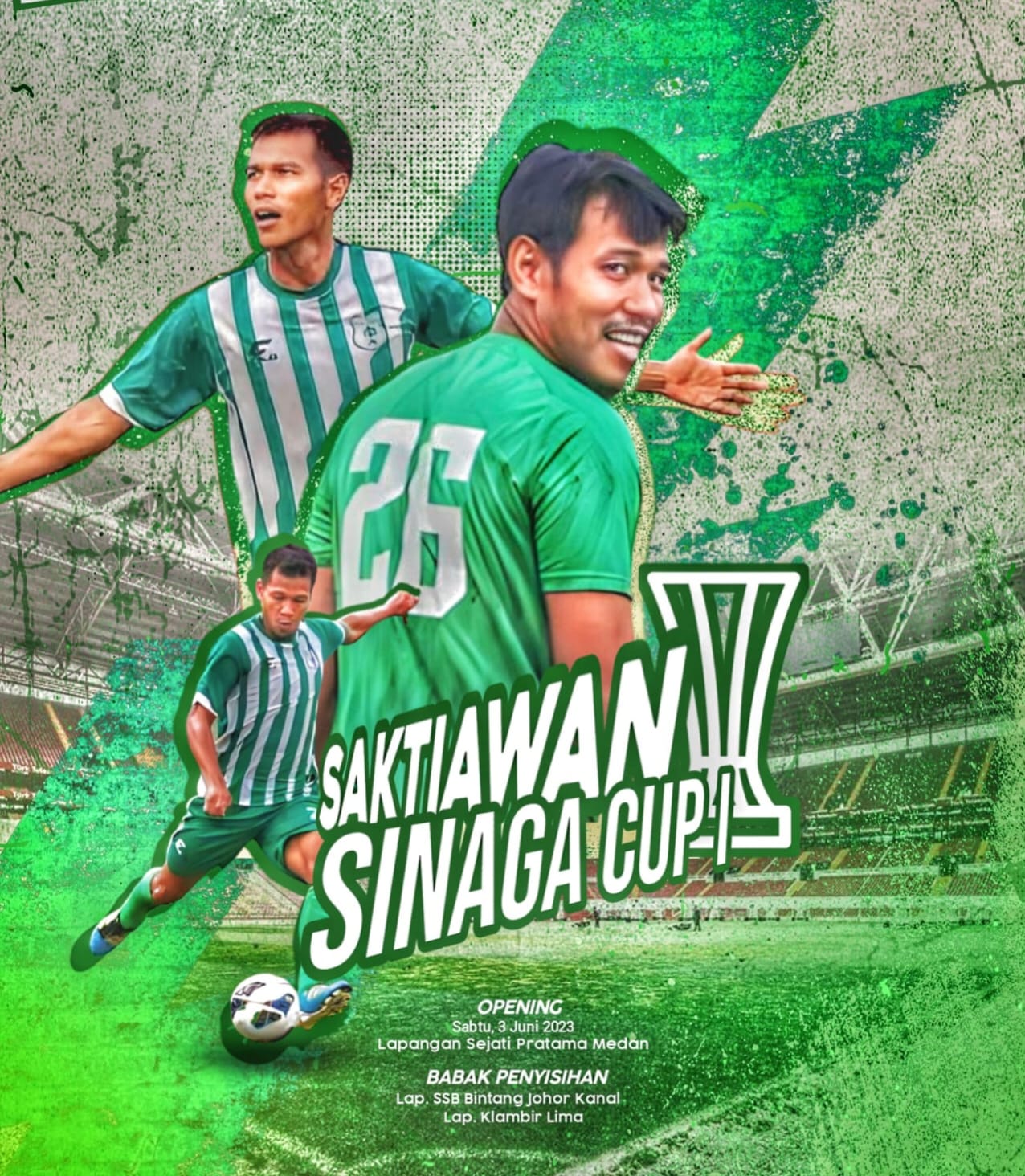 24 Tim Ramaikan Saktiawan Sinaga Cup, Besok Resmi Dibuka