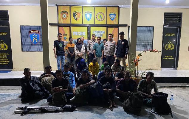 Puluhan PMI Ilegal Diamankan di Rumah Penampungan dan Tekong