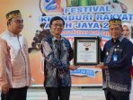 Aceh Jaya Raih Rekor MURI Pembentukan Badan Usaha Milik Desa