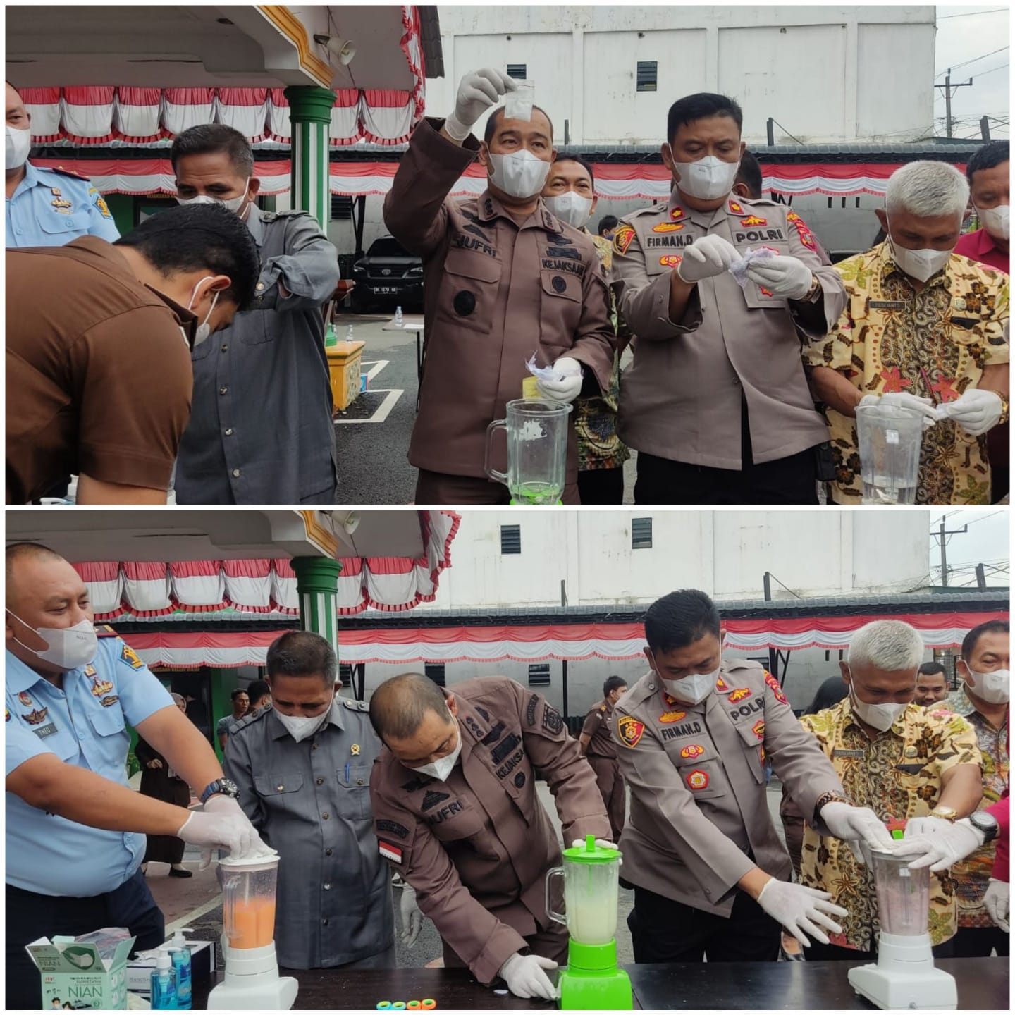 Sejak April-Juli, Kejari Binjai Musnahkan Barang Bukti 59 Perkara