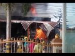 Seorang Ibu Tewas Kebakaran Bengkel Motor di Marelan, Suami dan Tiga Anaknya Selamat