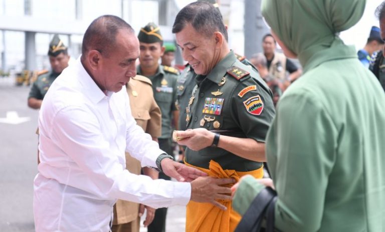 Sambut Pangdam I/BB Baru, Harapan Edy Rahmayadi: Sinergitas Forkopimda Semakin Baik