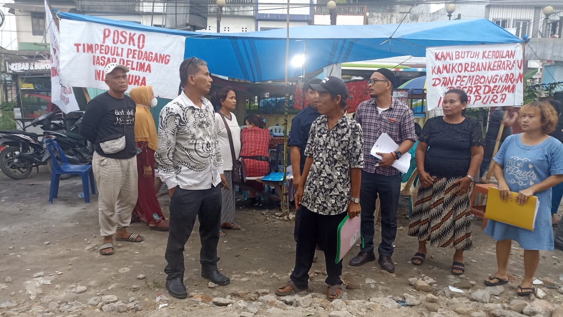Tinjau Pasar Delima di Indrapura, Ombudsman Sumut: Banyak Pedagang Lama Tak Dapat Kios