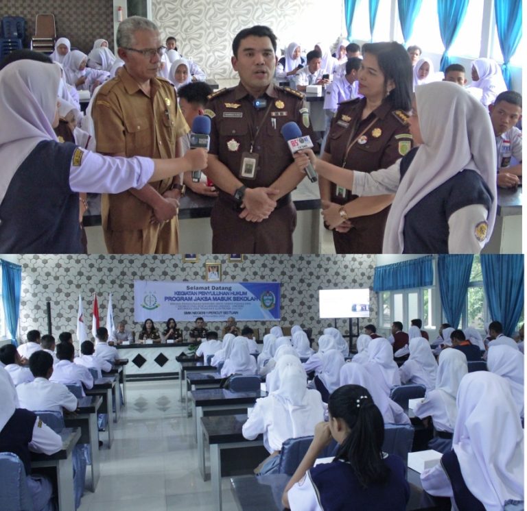 JMS di SMKN 1 Percut Sei Tuan, Kejati Sumut Antisipasi Remaja Terkait ITE Pada Pemilu