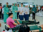 Bantu Anak Penderita Kanker, YKI Medan dan Kodim 0201/Medan Gelar Donor Darah