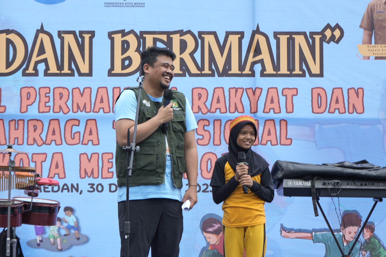 Kuis " Medan Bermain", Bobby Nasution Beri Hadiah Sepeda Listrik
