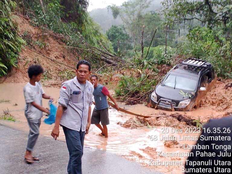 Longsor, Jalinsum Taput-Tapsel Tertutup