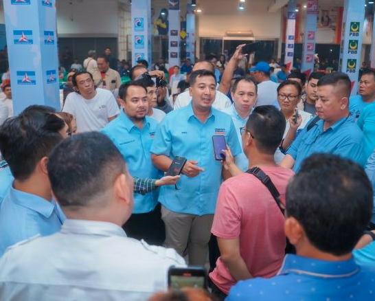 Ketua TKD Sumut: Munculnya Salam 4 Jari Tak Gentarkan Semangat Menangkan Prabowo – Gibran