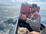 Beredar Video Bripda Eben Zebua Pembawa Kotak Suara dengan Sampan Terombang-ambing di Laut