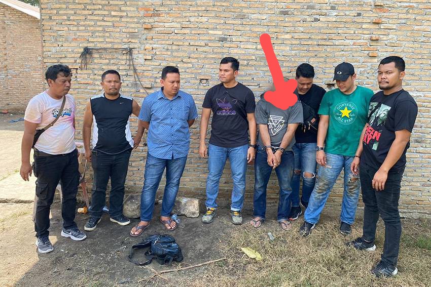 Tubin Sang Bandar Narkoba di Simalungun Ditangkap, BB Sabu 53,61 Gram