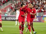 Babak I, Indonesia unggul 2-0 atas Jordania