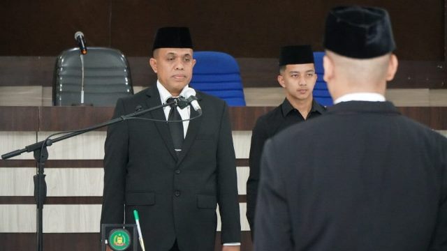 Pj Bupati Langkat Lantik Pejabat Eselon II, Sudah Seusai Aturan Hukum