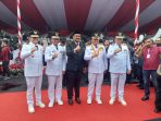 Pj. Bupati Langkat Ikuti Upacara Hari OTDA XXVIII Tahun 2024 di Surabaya