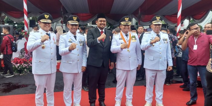Pj. Bupati Langkat Ikuti Upacara Hari OTDA XXVIII Tahun 2024 di Surabaya