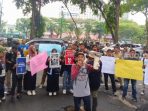 Geruduk Kantor DPRD Sumut, Jurnalis di Medan Tolak UU Penyiaran