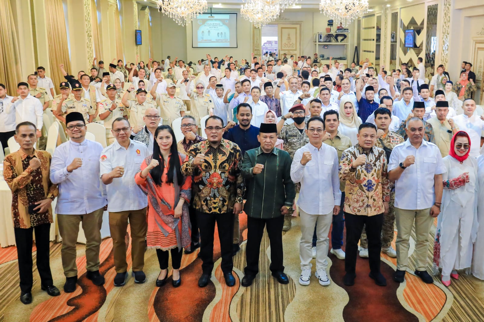 Plh. Sekda Medan Hadiri Halal bi Halal DPD Gerindra Sumut