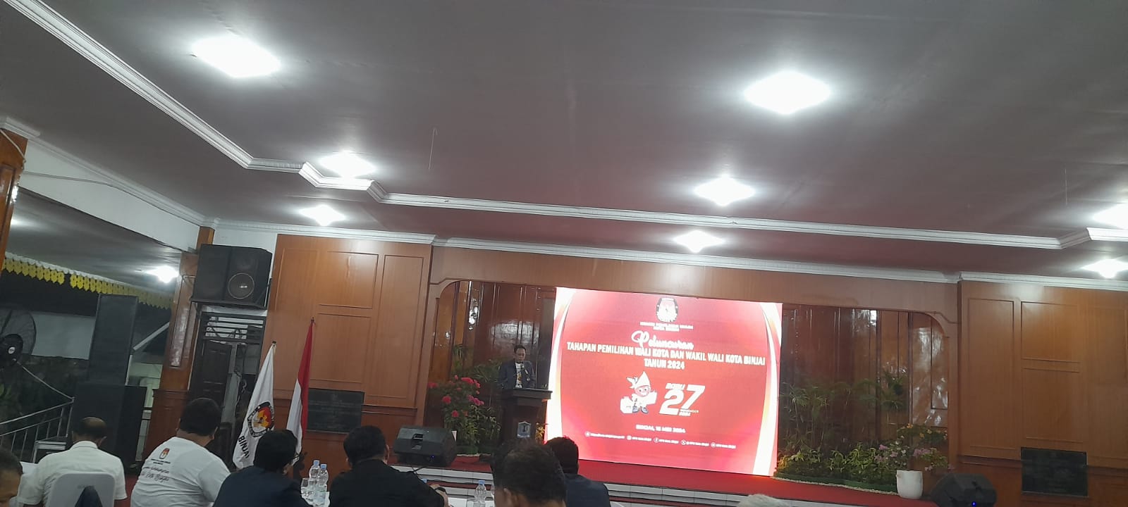 Ketua KPU Binjai Diduga Menganggap Enteng Media Online, Pasca Peluncuran Tahapan Pemilu