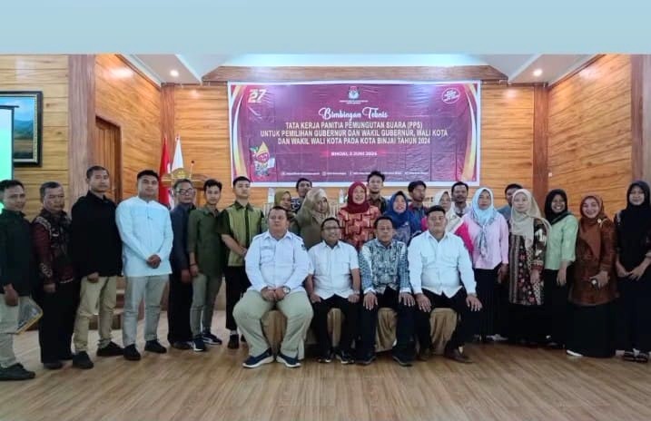 111 PPS se Kota Binjai di Bekali Tata Cara Pelaksanaan Pilkada 2024