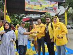 PK Golkar Medan Polonia Sembelih Sapi Seberat 400 Kilogram