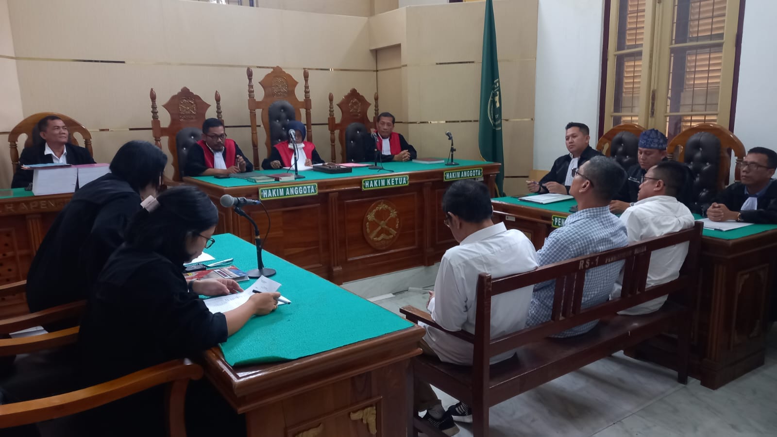 Mantan Dirut, Dirkeu dan Bendahara BLU RSUP H Adam Malik Medan Diadili Perkara Korupsi Rp8 Miliar