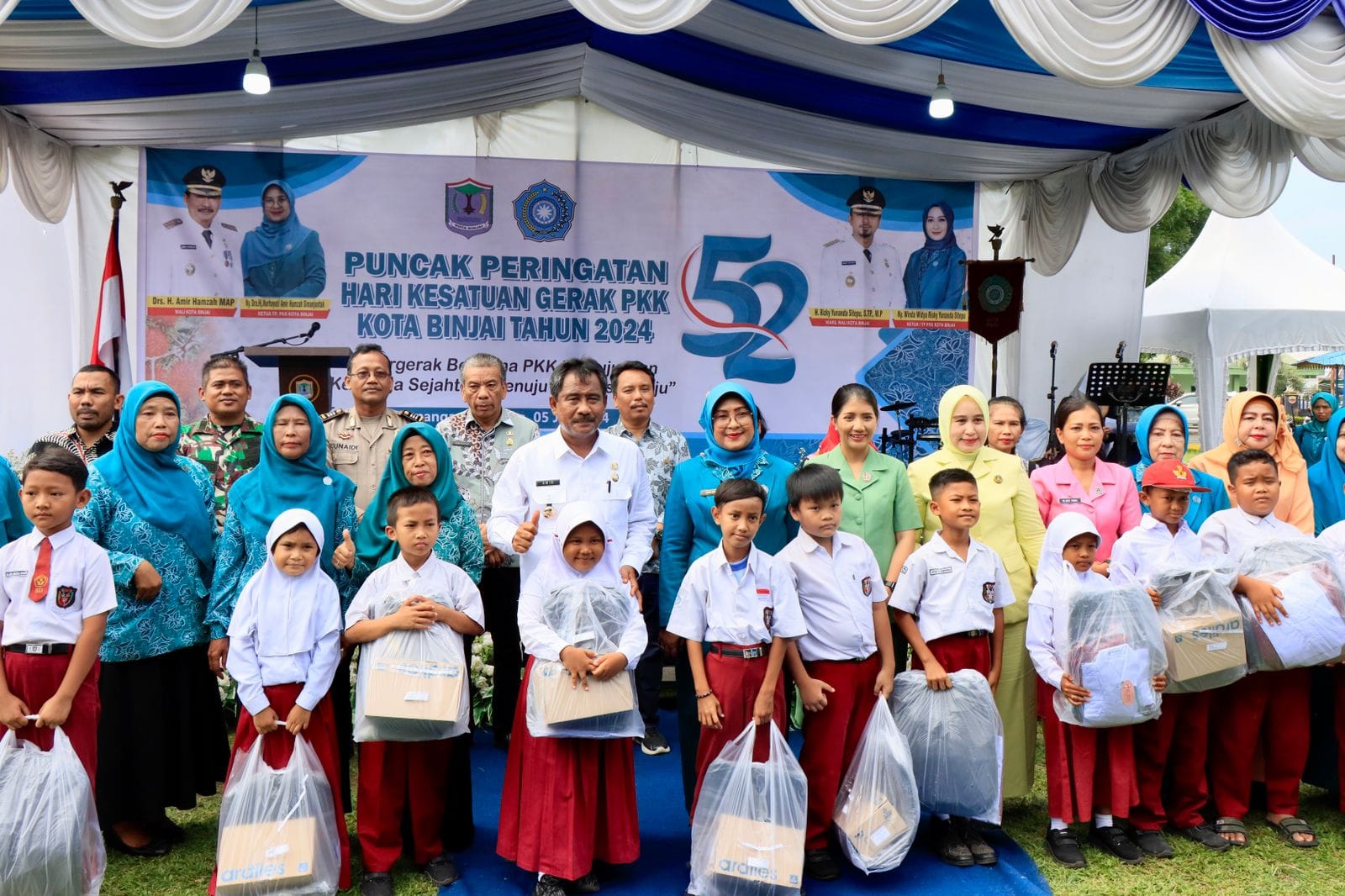 Pemko Binjai Peringati HKG PKK Ke 52