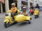 Bobby Nasution Ingin Solidaritas dan Kekeluargaan Anak-Anak Vespa Tertanam di Masyarakat