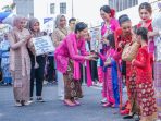 Kahiyang Ayu Lepas 6.500 Lebih Peserta Parade Kebaya Nusantara