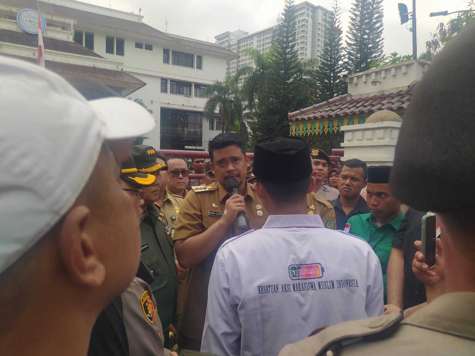 Cipayung Plus Demo di Balaikota, Bobby Nasution: Mau Kalian Dibilang Mahasiswa Mangkrak