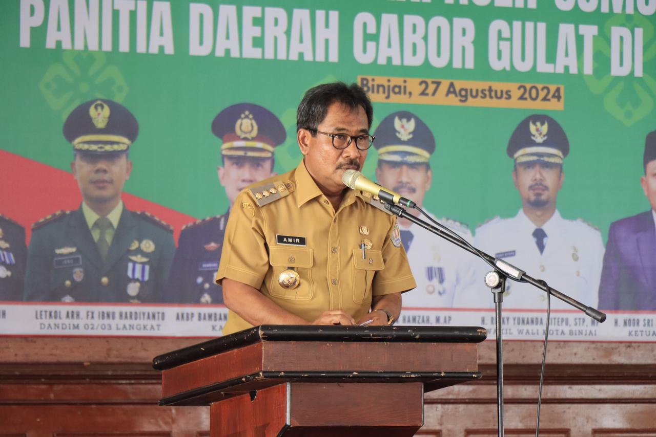 Sukseskan PON XXI 2024 Aceh-Sumut, Wali Kota Binjai Ajak Seluruh Unsur Berkolaborasi