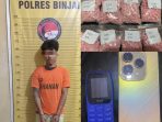 Bak Film Action Penangkapan Tupong Sang Bandar Narkoba di Binjai, Disita 1.598 Butir Ekstasi