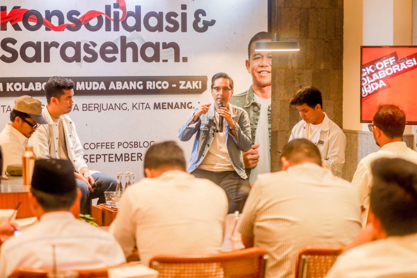 Diskusi TKM ARKI, Rico Waas: Anak Muda Akan Diikutsertakan Dalam Pembangunan Kota