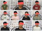 10 Anggota Geng Motor Spartan Tawuran di Sekolah PAB Helvetia Ditangkap