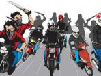 Puluhan Geng Motor Serang Warga di Selambo, Dua Orang Dikabarkan Tewas